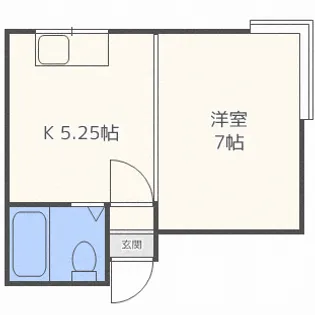 カルチェ・ラタン【2階】の間取り