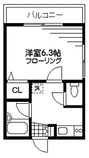ティンカーベル【1階】の間取り