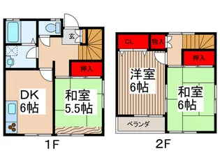 埼玉県飯能市大字中山【一戸建】の間取り