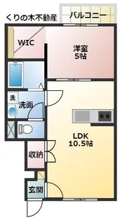 フレスコ【2階】の間取り