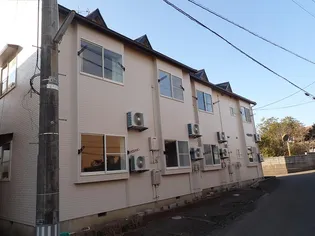 新潟県新潟市西区五十嵐2の町【アパート】の外観