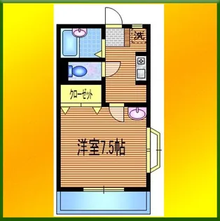モンシャトー富士【2階】の間取り