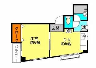 フォルテ石井【4階】の間取り