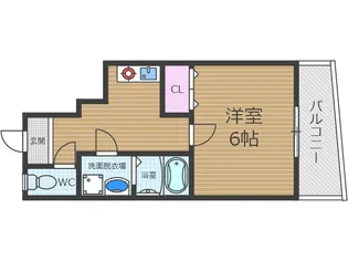 リーフジャルダン富田駅前【1階】の間取り