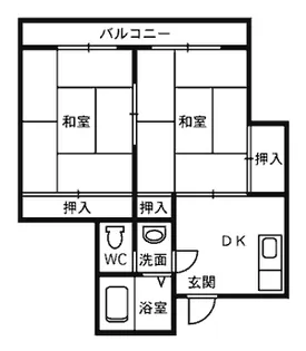 小俣ビル【3階】の間取り