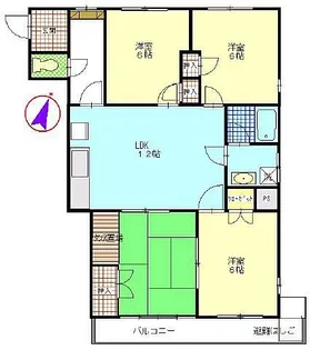 松屋ビル’91【4階】の間取り