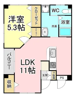 Rino Grande【3階】の間取り
