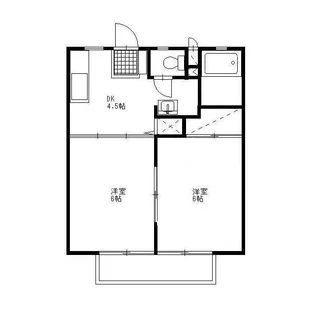 藤岡セントラルハイツ【2階】の間取り