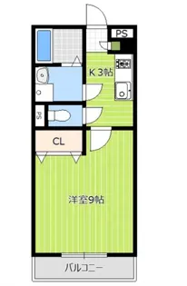 ブランドール峰【3階】の間取り