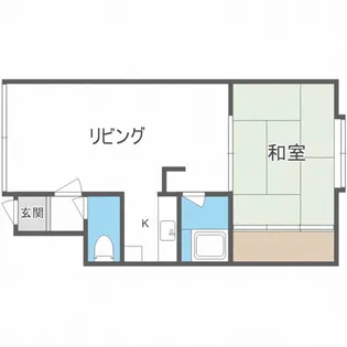 第三黄金マンション【1階】の間取り