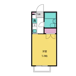 パークヒルズA【2階】の間取り