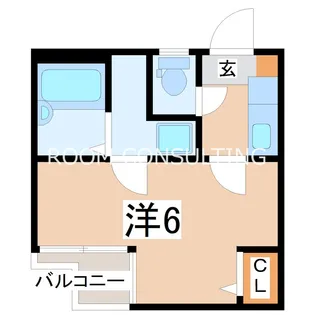 ゆのし館【3階】の間取り