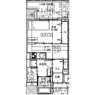 愛知県名古屋市熱田区六番2【マンション】の間取り