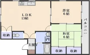 メゾンマタカツ【3階】の間取り