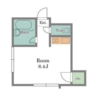 グリーンハウス【2階】の間取り