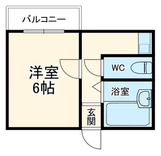 コスモカーザ【2階】の間取り