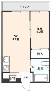 メゾンキシノ【3階】の間取り