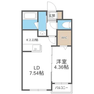 Espoir 本郷【2階】の間取り