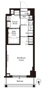 アーバンパーク江古田の森【4階】の間取り