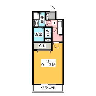 ザックス静岡駅前【1階】の間取り