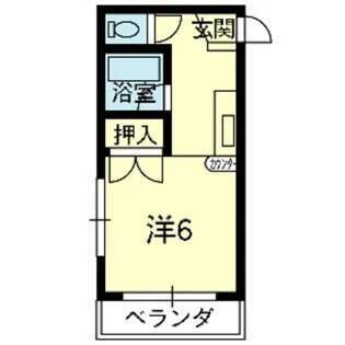 ライズ岡田町【2階】の間取り