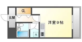 1Rの間取り画像