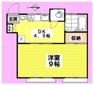 第一矢崎コート【2階】の間取り