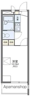 レオパレス高砂【2階】の間取り