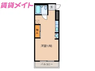 リバティールーク【2階】の間取り