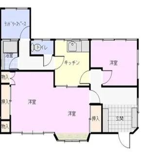 群馬県太田市高瀬町【一戸建】の間取り
