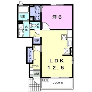 プラシードS II【1階】の間取り