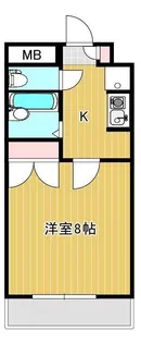 メゾンジュネス【1階】の間取り