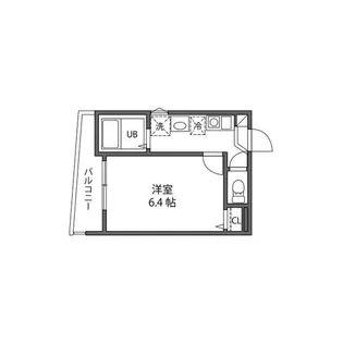 パル西日暮里【3階】の間取り