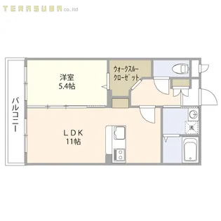 Maison Catelle【2階】の間取り