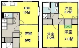 ルーミー甲府95号館の間取り