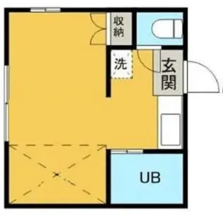 クロノス本牧【1階】の間取り