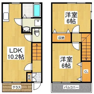 神奈川県川崎市多摩区菅稲田堤3【一戸建】の間取り