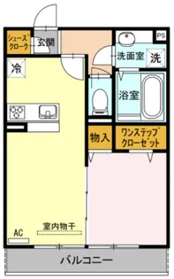 新川崎ヴィラージュ【2階】の間取り