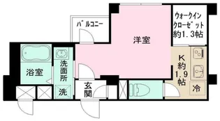 ルミナス コメ コート【2階】の間取り