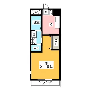 ヴィーナス【2階】の間取り