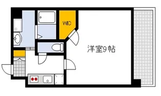 THE GARDEN PLACE HIJIYAMA【6階】の間取り