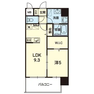 mon reve光の森【12階】の間取り