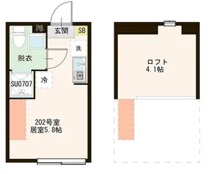 仮称)ハーモニーテラス田園調布南【2階】の間取り