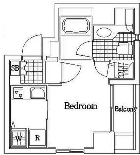 デュオスカーラ浅草国際通り【4階】の間取り