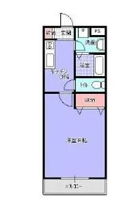 サンステージ【3階】の間取り