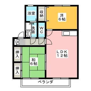 グランシャリオA棟【1階】の間取り