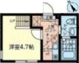ブルックリンヒル6thSt【2階】の間取り