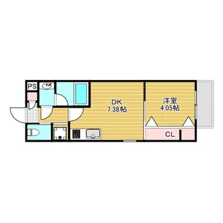 ガレリア大阪空港II【3階】の間取り