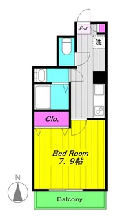 アース向ヶ丘【3階】の間取り