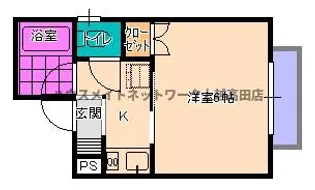 コーポ正美【2階】の間取り